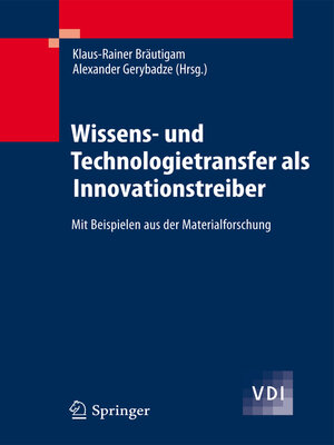 cover image of Wissens- und Technologietransfer als Innovationstreiber